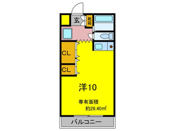 マンションセラヴィの物件間取画像